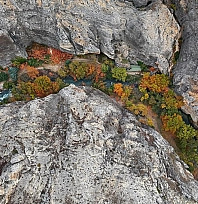 Sonbahar Tohma Kanyonu'nu renklere boyadı