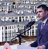 Sosyal Konut Projesinde İlk Görüntüler! Bakan Kurum 2+1 Daireleri Paylaştı…