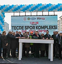 Tecde Spor Kompleksi'nin temeli atıldı