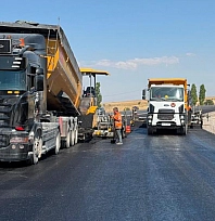 Tomarza- Malatya bağlantı yolunda çalışmalar başladı