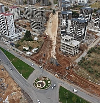 Tömek Kavşağı'nda trafiği rahatlatacak projeye start verildi