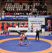 Türkiye Güreş Şampiyonası Gaziantep'te sona erdi