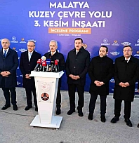 Malatya Kuzey Çevre Yolu ile geçiş süresi 50 dakikadan 25 dakikaya düşecek