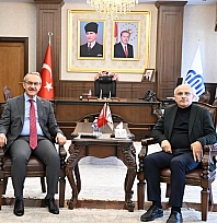 Vali İle Başkan Yatırımları Görüştü