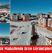 Vali Yavuz Bir Mahallenin Dron Görüntülerini Paylaştı!