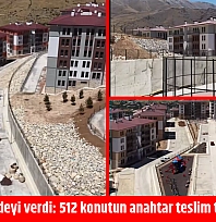 Vali Yavuz müjdeyi verdi: 512 konutun anahtar teslim tarihi belli oldu