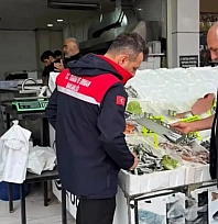 Vatandaşın sofrasına giden balıklar denetlendi