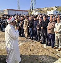 Vefat eden Arabanlı gazi son yolculuğuna uğurlandı