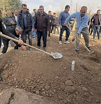Veysel Bilen'in cenazesi Akçakiraz'da toprağa verildi