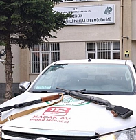 Yaban keçisi vuran 3 şahıs yakalandı