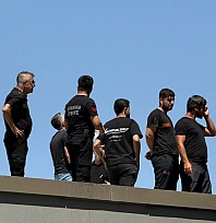 Yangın söndürme sistemi facianın önüne geçmiş