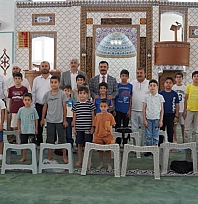 Yaz Kur'an Kurslarında ilk ders heyecanı