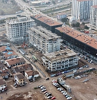 Yeni yaşam merkezi inşşatı devam ediyor