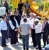 Yeşilyurt Belediyesi'nden Banazı'ya güneş enerjili çocuk parkı