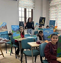 Yeşilyurt Belediyesi'nden çocuklara sanat dolu bir yolculuk