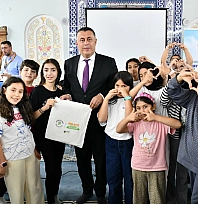 Yeşilyurt Belediyesi'nden çocuklara çevre eğitimi: Boş şişesini getirene 1 TL ödeniyor!