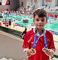 Malatyalı sporcu bir altın, bir gümüş madalya kazandı