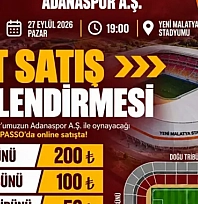 Yeşilyurtspor - Adanaspor maçı biletleri satışta