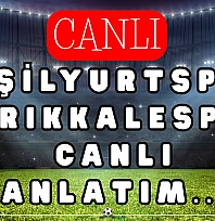 Yeşilyurtspor- Kırıkkalespor maçı canlı anlatım