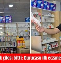 Yılların sağlık çilesi bitti: Durucasu ilk eczanesine kavuştu