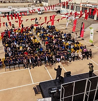 Yılmaz, lise ve üniversite öğrencileri ile buluştu