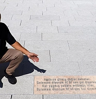 Yürüyüş yolları ozanların ve şairlerin sözleriyle donatıldı
