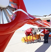 Zamanla yarışan kanatlar: Malatya'daki ambulans helikopter 6 ilde hayat kurtarıyor