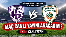 Gebzespor-Yeşilyurtspor maçı canlı yayınlanacak mı?