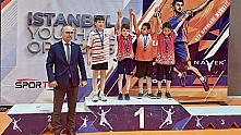 Malatyalı badmintoncu madalyaları topladı geldi