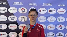 Milli güreşçi Balkan ikincisi oldu