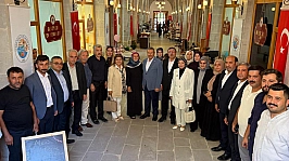 AK Parti heyeti Darende'de kadın girişimcilerle buluştu