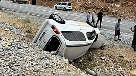 Çelikhan-Malatya yolunda kaza: 4'ü çocuk 6 kişi yaralandı