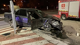 Kuzey Çevre Yolu'nda Maddi Hasarlı Kaza