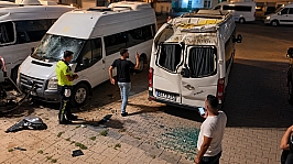 Malatya Çevreyolunda feci kaza: Kontrolden çıkan otomobil otoparka uçtu!