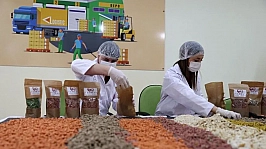 Malatya'da gıda atıklarından mama üretimi