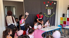 Malatya'da Kur'an Kursu öğrencilerine tatlı sürpriz
