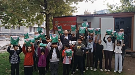 Malatya'da minik ressamlara Cumhuriyet Bayramı ödülü