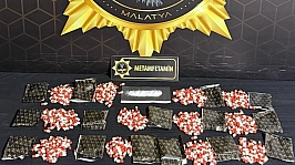 Malatya'da zehir tacirlerine operasyon: 8 şüpheli tutuklandı