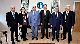 Kongre heyetinden Rektör Akpolat'a ziyaret
