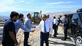 Vali Yavuz projeleri yerinde inceledi