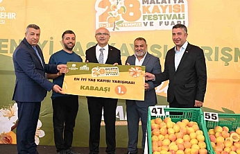 Malatya'nın 'En İyi Kayısı'ları belli oldu!! İşte kazananların listesi