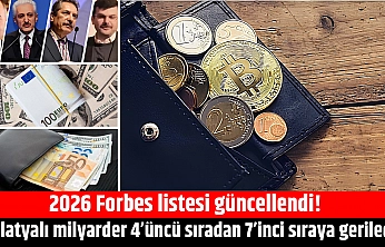 2026 Forbes zenginler listesini güncellendi! İşte Malatyalı milyarderler.....