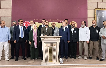 ANFİDAP ve Anadolu Sivil toplum Platformlarından TBMM'de Çağrı: Anadolu'dan Meclis'e Meclis'ten Gazze'ye İnsani Koridor