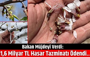 Bakan müjdeyi verdi: 11,6 milyar TL hasar tazminatı ödendi…