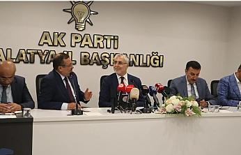 Bakan Vedat Işıkhan'dan Malatya'ya istihdam müjdesi! Yeni projeler geliyor