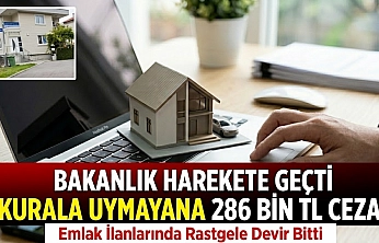 Bakanlık harekete geçti: Kurala uymayana 286 bin TL ceza!