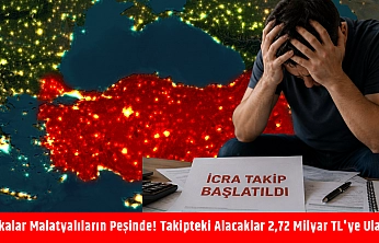 Bankalar Malatyalıların peşinde! Takipteki alacaklar 2,72 milyar TL'ye ulaştı