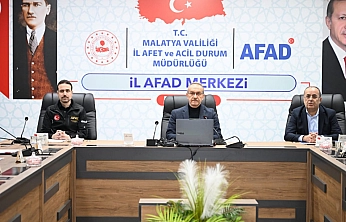 Binlerce personel sahada! Malatya'da karla mücadelede son durum…