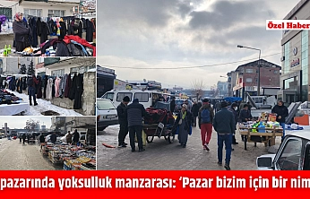 Bit pazarında yoksulluk manzarası: 'Pazar bizim için bir nimet'