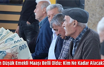 En düşük emekli maaşı belli oldu: Kim ne kadar alacak?
